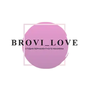 Логотип Brovi love