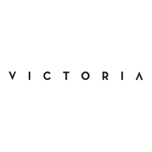 Логотип VICTORIA на улице Восстания
